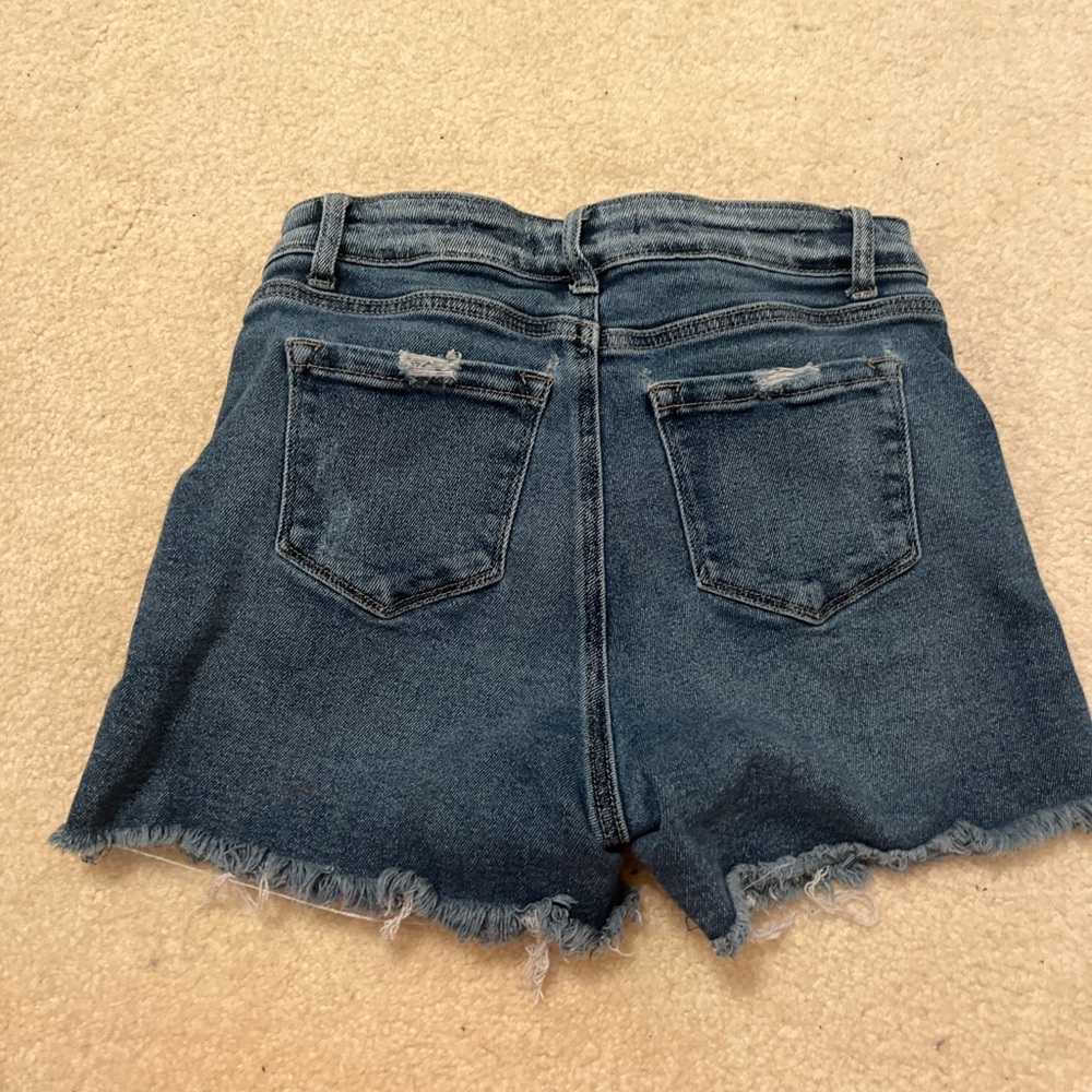 Zenana Outfitters Dark Blue Jean Shorts